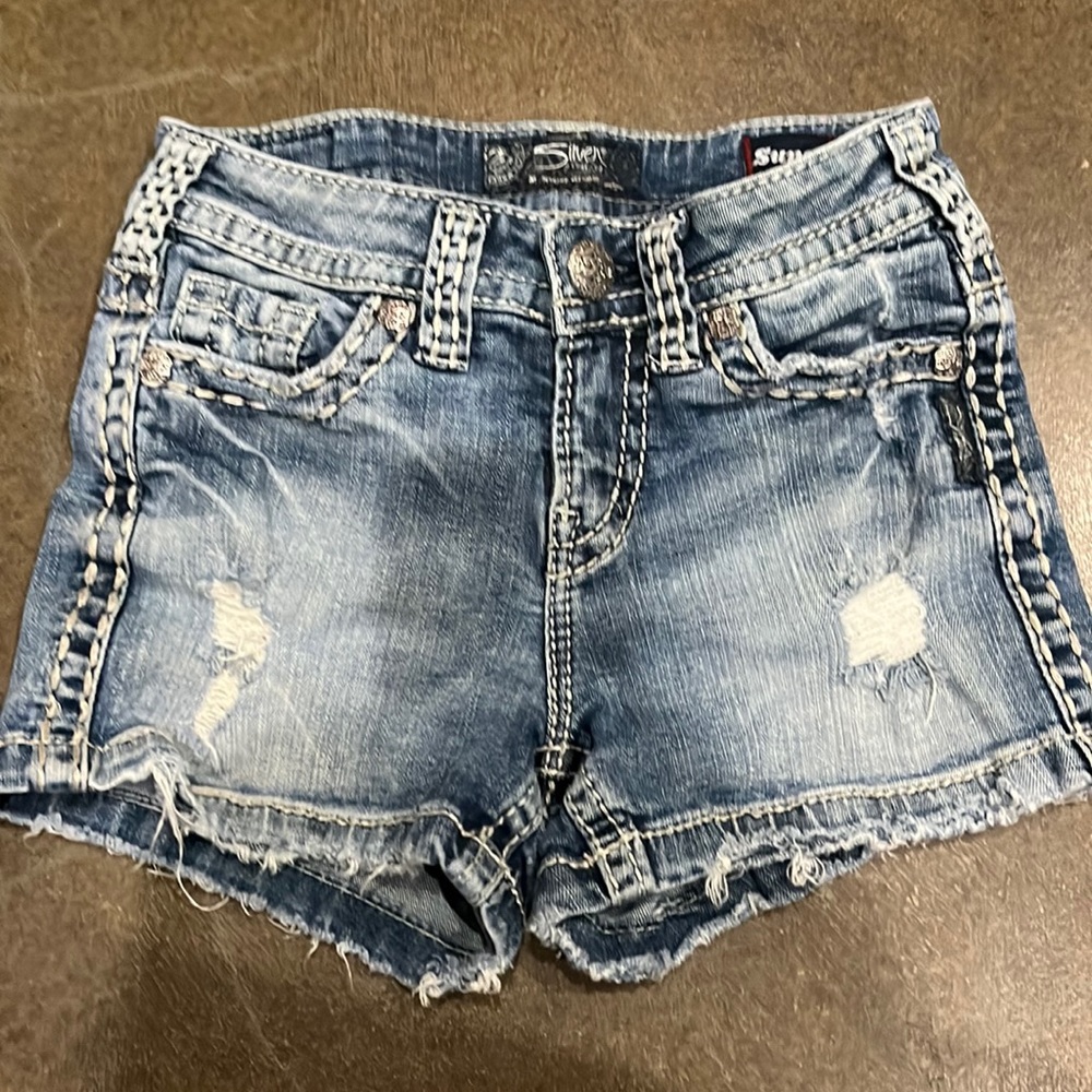 Silver Brand Shorts